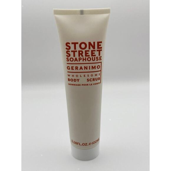 STONE STREET SOAPHOUSE Geranimo Wholesome Body Scrub NWOB - Picture 3 of 5